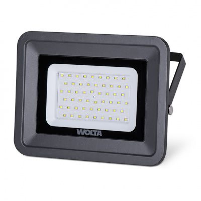 Светодиодный прожектор WFLS-50W/06 50Вт 4000К IP65 WOLTA