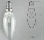 Лампа ДС 60Вт Е14 208шт. в упаковке